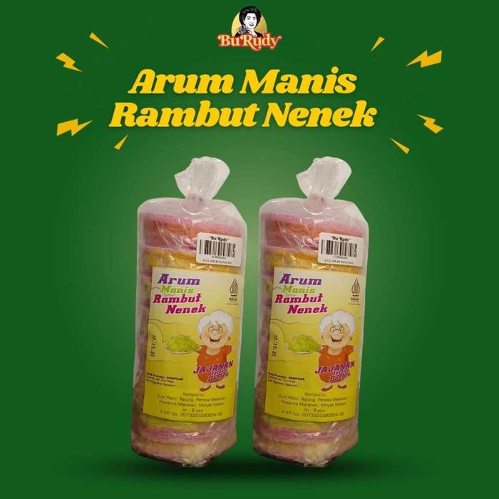 Gambar Arum Manis Rambut Nenek | Arum Manis Makanan Jadul Oleh-Oleh Khas Surabaya dari Pusat Oleh Oleh Bu Rudy Kota Administrasi Jakarta Barat Tokopedia