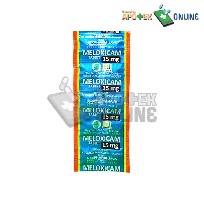 MELOXICAM 15 MG NOVELL PHARMACEUTICAL STRIP 10 TABLET