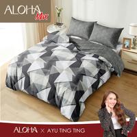 Gambar Aloha Max x Ayu Ting Ting - Bed Cover Set King 180x200 Tinggi 25Cm Rumbai - Geoma dari Lady Rose Sprei Kab. Bandung 1 Tokopedia