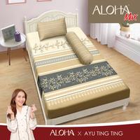 Gambar Aloha Max x Ayu Ting Ting - Sprei Single 90x200 Tinggi 25Cm - Prata dari Lady Rose Sprei Kab. Bandung 1 Tokopedia