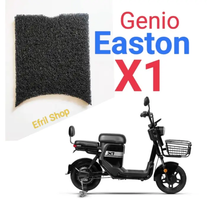 Alas kaki karpet sepeda motor listrik Genio Easton X1