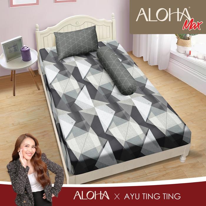 Gambar Aloha Max x Ayu Ting Ting - Sprei Single 90x200 Tinggi 25Cm - Geoma dari Lady Rose Sprei Kab. Bandung Tokopedia