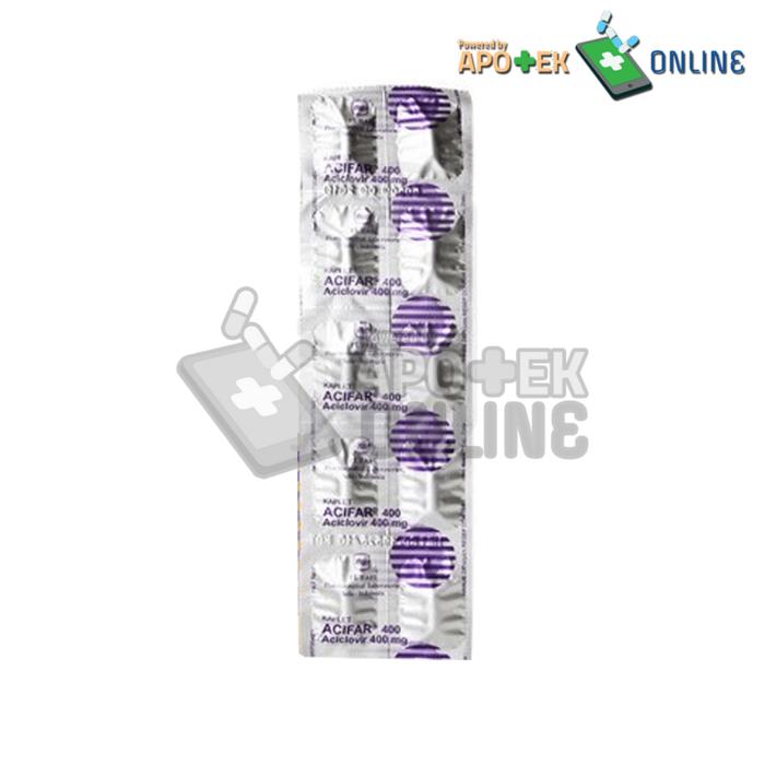 ACIFAR 400 MG  STRIP 10 KAPLET