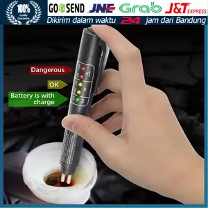 Alat Tes Cek Kualitas Oli Minyak Rem Mobil Motor Brake Fluid DOT Tester LED