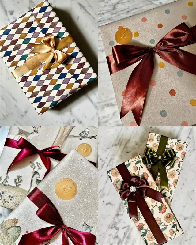 Maileg Gift Wrap Paper - Happy Day 2