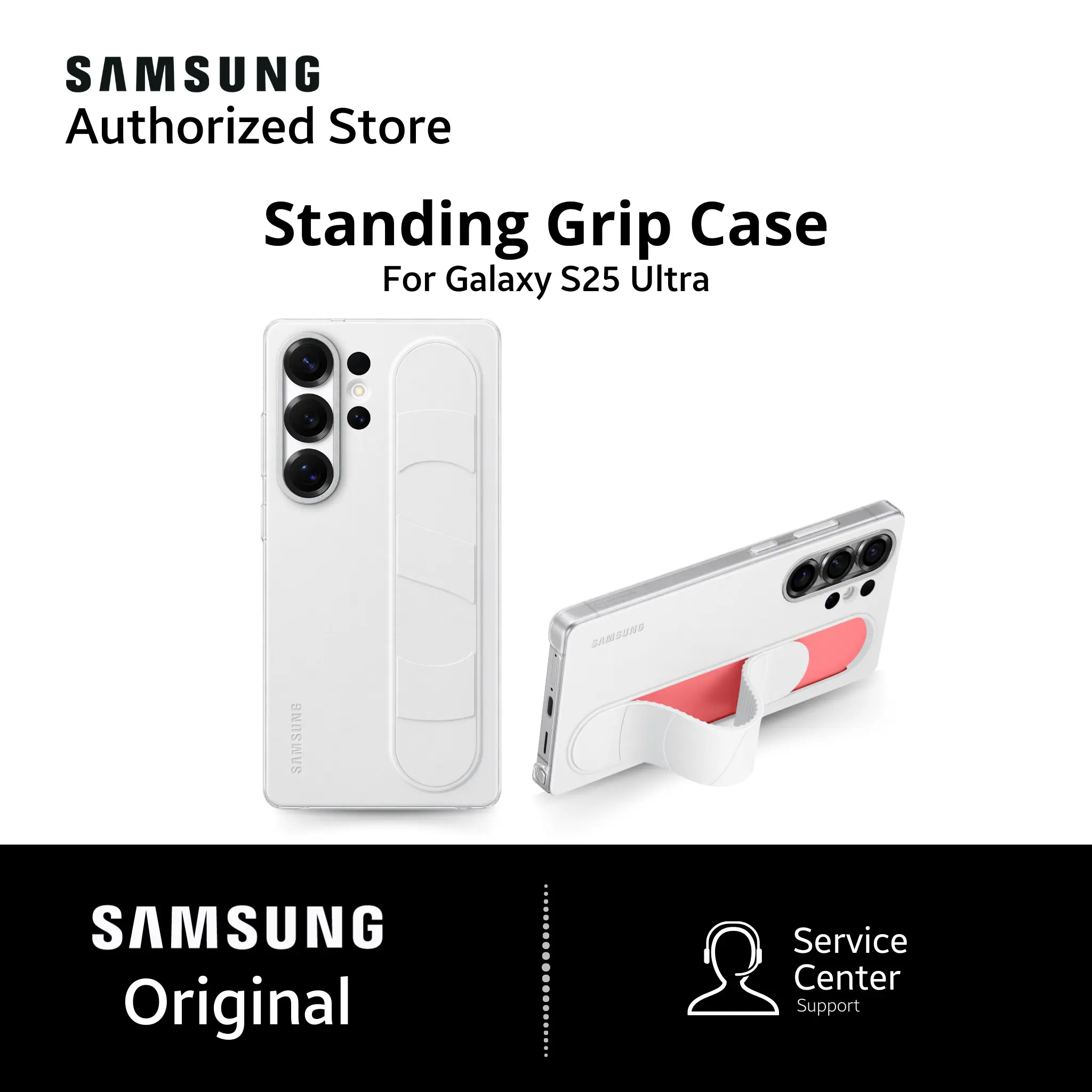 Samsung Galaxy S25 Ultra Standing Grip Case / Casing Original Samsung ...