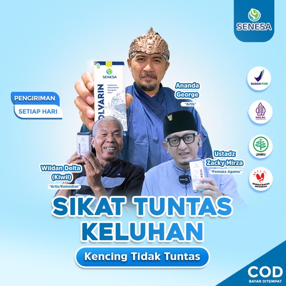 NEW SENESA - MADU SOLVARIN - MEMBANTU MELANCARKAN BUANG AIR KECIL