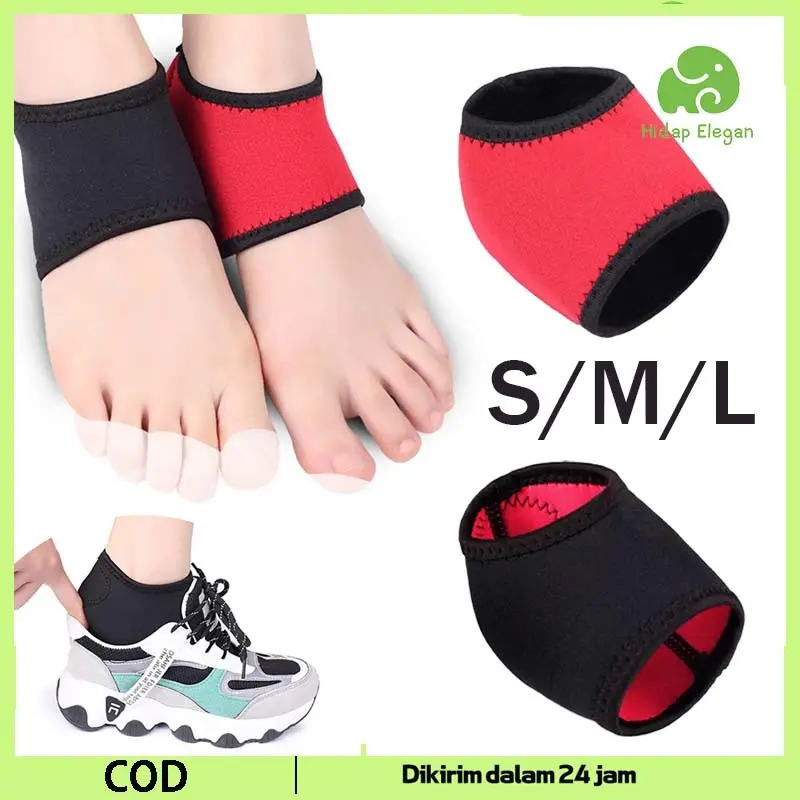 Sepasang Plantar Fasciitis Insole Sakit Tumit Penyangga Tumit Kaki Terapi Deker Tumit Kaki Terapi Heel Cushion Gel Heel Cups For Heel Pain
