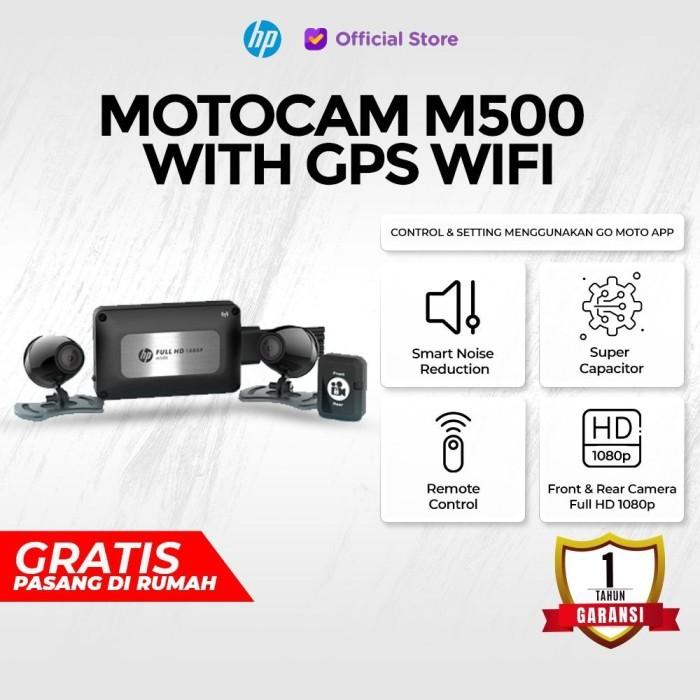 Gambar Motor Dashcam HP Motocam m500 With GPS WIFI dari MobileTech Indonesia Kota Administrasi Jakarta Utara Tokopedia