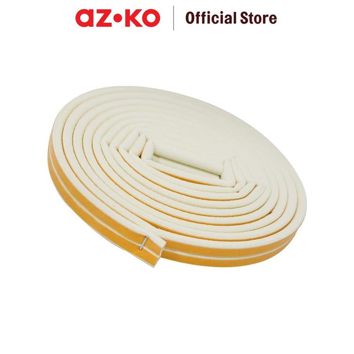 Gambar AZKO Krisbow Weatherstrip Epdm 9x6 Mm - Putih dari AZKO ID Kota Administrasi Jakarta Pusat Tokopedia