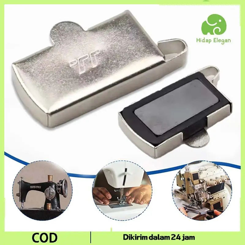 Pembatas Pengepas Jahitan Magnet Magnetic Seam Guide Magnet Kua Sangat Kuat Pembatas Mesin Jahit Agar Jahitan Rapi