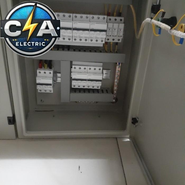 Jual panel ac 3phase distribusi daya listrik 3 phase ke unit AC (Air ...