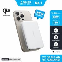 Gambar Anker MagGo Wireless Power Bank Magnetic Magsafe 15W Ultra slim, Qi2 Fast Charging Type C PD 10000 mAh - A1664 - Pink dari Anker Official Medan Kota Medan 2 Tokopedia