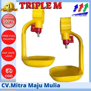 Nipple Nipel Niple drinker kuning, tempat minum ayam MMM