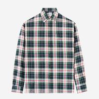 Gambar Kemeja Flannel - College Days Long Sleeve Plaid Shirt - White Navy dari Tenue de Attire Kota Administrasi Jakarta Selatan 1 Tokopedia