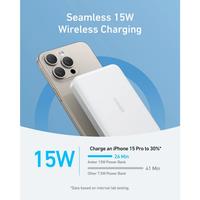 Gambar Anker MagGo Wireless Power Bank Magnetic Magsafe 15W Ultra slim, Qi2 Fast Charging Type C PD 10000 mAh - A1664 - Pink dari Anker Official Medan Kota Medan 5 Tokopedia