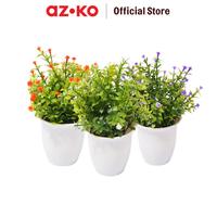Gambar AZKO Arthome Bunga Artifisial Grass Star Dengan Pot 8x8x20 cm Artificial Flower Bunga Hias Indoor Bunga Sintetis Bunga Plastik Imitasi - Oranye dari AZKO ID Kota Administrasi Jakarta Pusat 1 Tokopedia