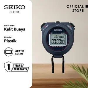 Stopwatch Seiko S23589 S23589P1 Original 10 Lap Memory