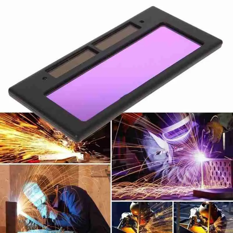 Lensa Las Lensa Kaca Las Lensa Kacamata Las Otomatis Welding Glass 0