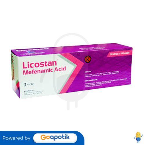 LICOSTAN 500 MG BOX 100 KAPLET