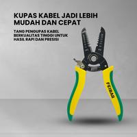 Gambar FEIBAO Tang Kupas Kabel  0.6-2.6mm 18cm Tang Pengupas Pemotong Kabel Multifungsi Presisi Tinggi - Tang Kabel 22mm dari Feibao Tools Id Kota Administrasi Jakarta Utara 3 Tokopedia