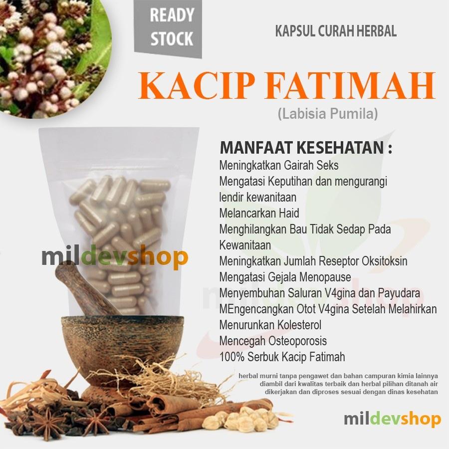 KACIP FATIMAH 100 Kapsul Curah Kewanitaan Libido Menopause
