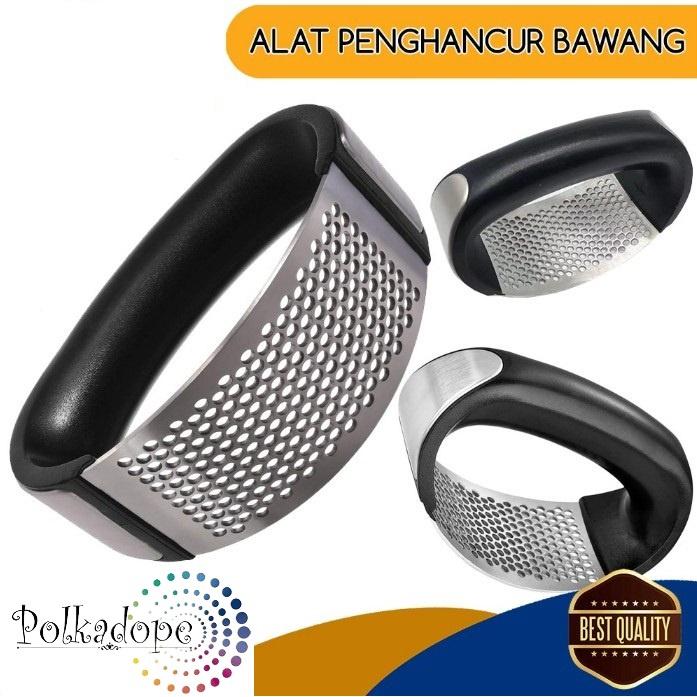 Gambar Garlic Press Crusher Alat Penghancur Penghalus Bawang Putih Multifungsi Stainless dari Oncare Official Kota Administrasi Jakarta Barat Tokopedia
