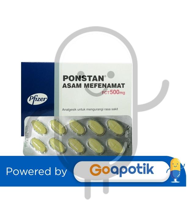 PONSTAN FCT 500 MG BLISTER 10 TABLET / ANTI NYERI