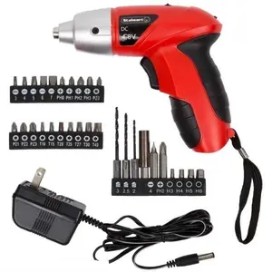 YDD Tech 4.8V 25 Pcs Cordless Screwdriver Set - Obeng Elektrk Tanpa Ka