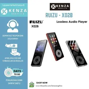 RUIZU X02B 16GB AESTHETIC Version MP3 MP4 Lossless HD Audio Player