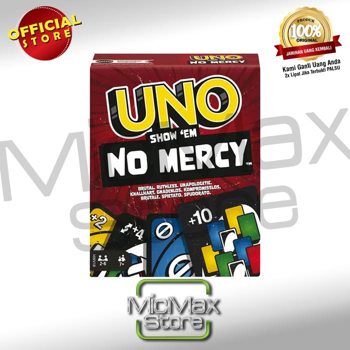 Gambar MATTEL UNO Show Em No Mercy Card Game HWV18 dari Micmax Official Store Kota Administrasi Jakarta Barat Tokopedia