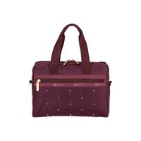 Gambar LeSportsac EVERYDAY SM SATCHEL In WINE QUILT STUDS L3868HB73W24 dari LeSportsac Official Store Kota Tangerang 5 Tokopedia
