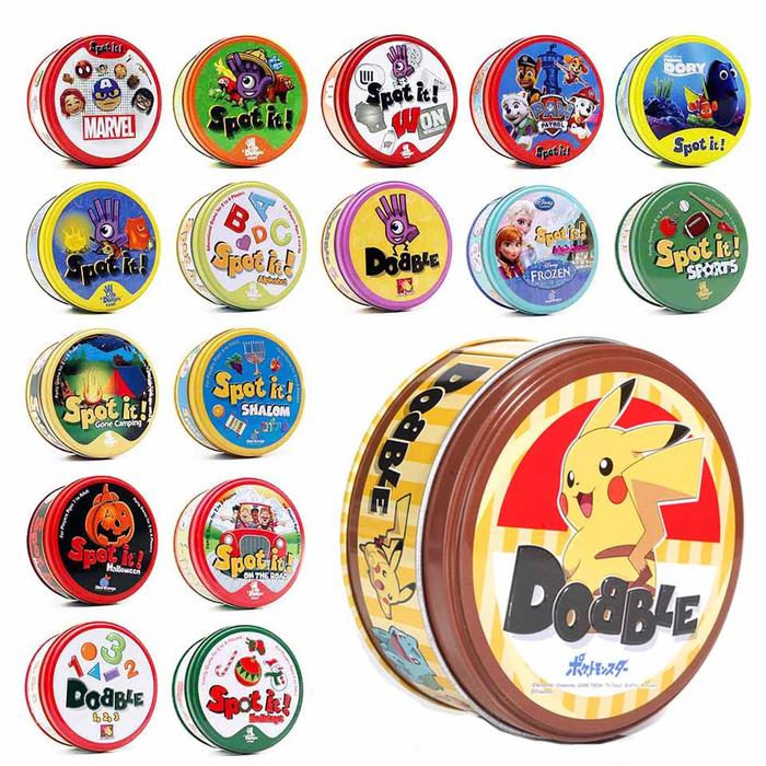 pokemon dobble card game Asmodee | Junior | | Ages 4+ | 2-8 Players Perfect for travel DOBBLE Pokmon Ensky Pocket Monster