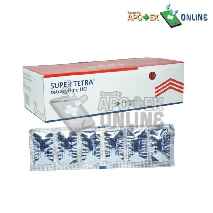 SUPER TETRA 250MG 1 STRIP 6 TABLET