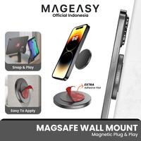 Gambar MagEasy Magnetic Wall Mount Phone Tablet Holder Magsafe dari SwitchEasy Official Kota Administrasi Jakarta Barat 1 Tokopedia