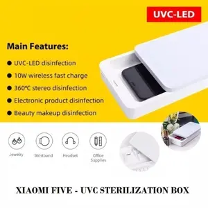 FIVE Sterilizer Box Disinfection UV Wireless Charger 10W - YSXDH001WX