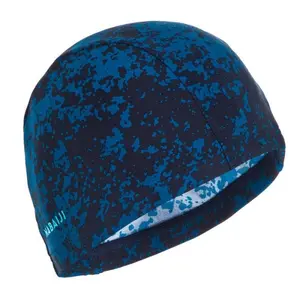 Decathlon Nabaiji Cap Renang Motif Ukuran L Print Biru - 8575354 Berkualitas