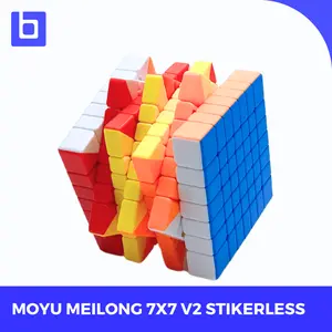 Cube 7x7 Moyu Meilong 7 V2 7x7 Stickerless Original