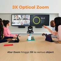 Gambar JETE Video Conference PTZ Webcam 3x 1080p Full HD Kamera Zoom Camera Auto Fokus Live Stream Meeting - PTZ 3x 1080p Only dari JETE Indonesia Yogyakarta Kota Administrasi Jakarta Pusat 4 Tokopedia