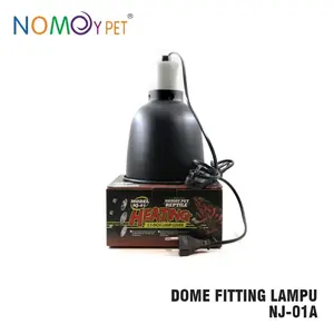 5.5" deep dome fitting lampu reptil reptile kura BD torto nomoy NJ-01A