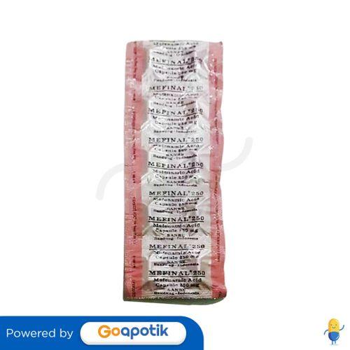 MEFINAL 250 MG STRIP 10 KAPSUL