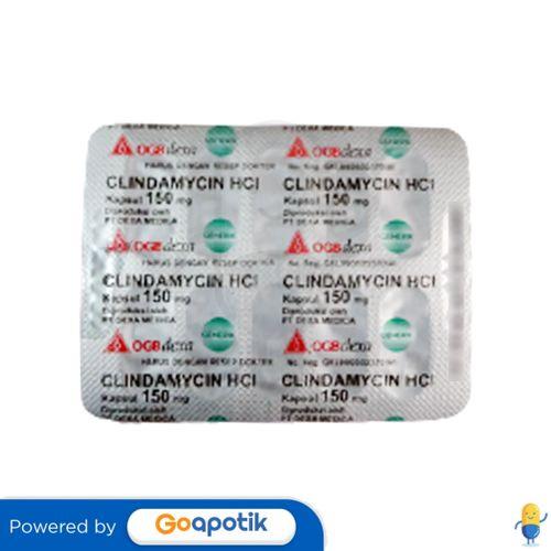 CLINDAMYCIN OGB DEXA MEDICA 150 MG STRIP 10 KAPSUL