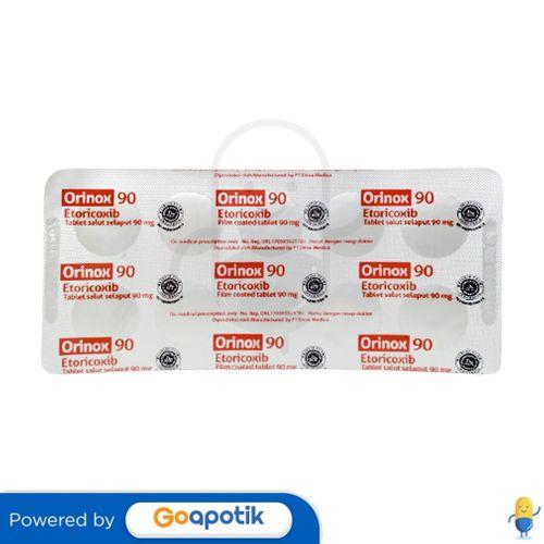 ORINOX 90 MG STRIP 10 TABLET