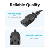 Gambar Kabel Power CPU VENTION ZCGBAC C13 Connector 3-Prong Power Cord 1.8 M dari BORONG KOMPUTER Kota Administrasi Jakarta Barat 4 Tokopedia