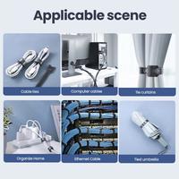 Gambar UGREEN CABLE TIE ORGANIZER VELCRO STRAP PENGIKAT KABEL TALI PEREKAT - 20245P10 20245 - 20245 3PCS dari GGSTORESBY Kota Surabaya 4 Tokopedia
