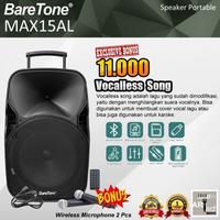 Gambar Baretone MAX15AL /MAX 15AL/MAX 15 AL Speaker Portable 15inch Bluetooth dari Artech Music Kota Bekasi 1 Tokopedia