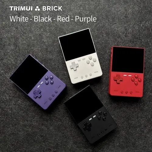 TRIMUI BRICK 256GB Game Console Retro Portable Layar IPS 3.2 Inch 1024x768 Baterai 3000mAh