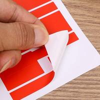 Jual 300pcs /10 Lembar Stiker Label Kabel Jaringan Anti Air Cable Label ...