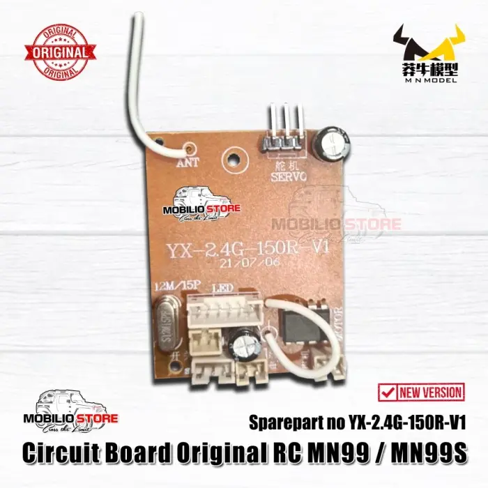 Original Part - Circuit Board Receiver ESC RC MN D90 D99 3
