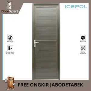 Pintu Kamar Mandi ALUMUNIUM ICEPOL 008 - 70x200